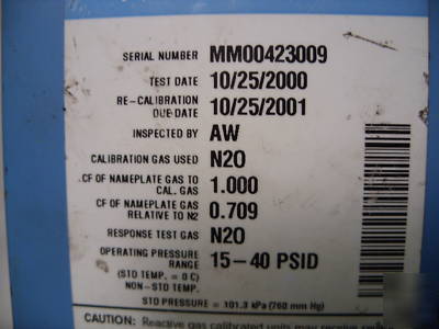 Tylan mass flow controller lot of 2 model 2900 series
