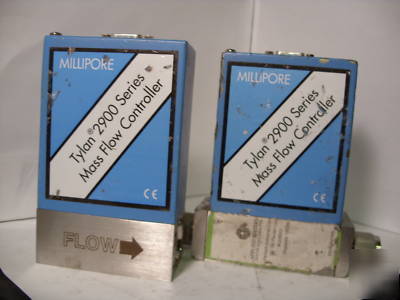 Tylan mass flow controller lot of 2 model 2900 series