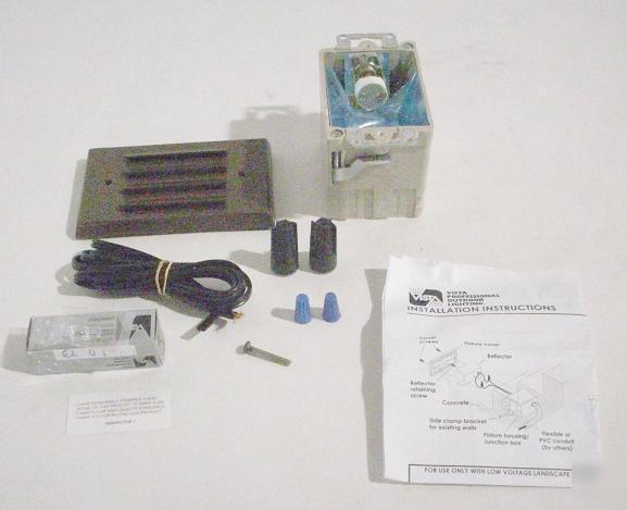 Vista sl-4242-z-10 T3 12V 10W step light fixture qn=12