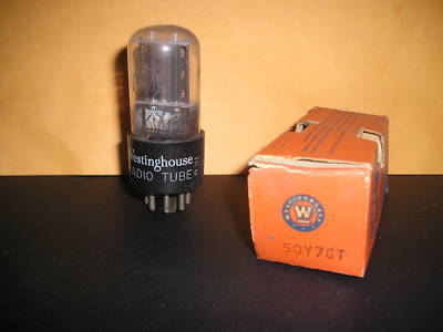 Westinghouse 50Y7 radio tube vintage electronic cb 