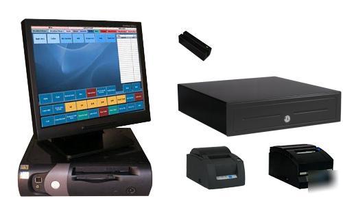 1 stn restaurant / bar touch pos system & software