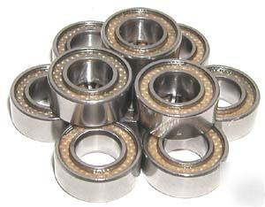 10 r/c sealed ball bearings 8X16X5 rc teflon seals 8X16