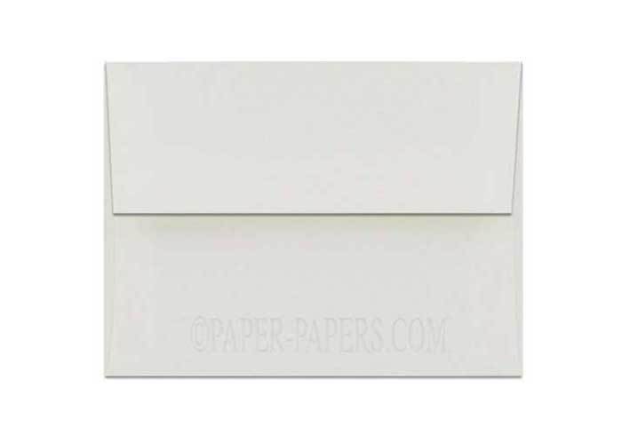 100% cotton - A2 envelopes - savoy natural white - 25PK