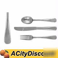 18 dz update duke chrome bouillon spoon flatware