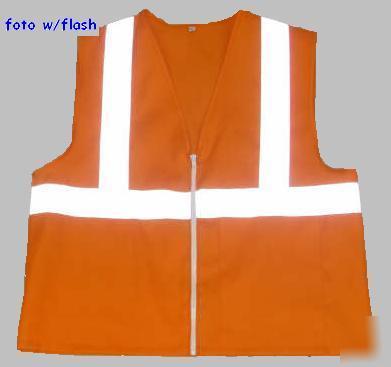 6 safety vests with 2