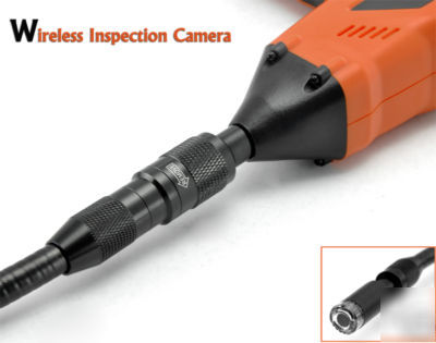 Camera wireless inspection 3.5 inch color monitor + dvr