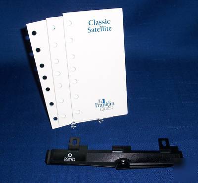 Classic franklin planner hole punch/satellite refill X3