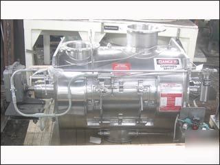 FKM600D littleford mixer san s/s jkt 15 hp 