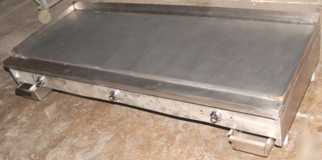 Franklin gas thermostatic griddle, 72