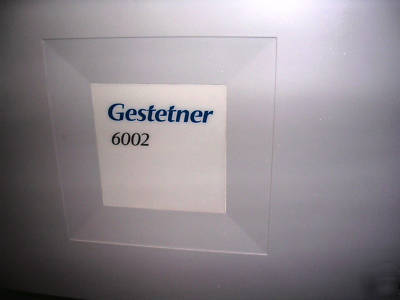 Gestetner 6002 digital imaging system, works, used