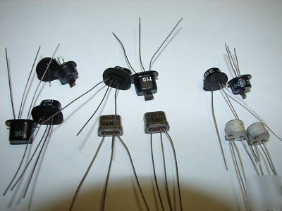Group of vintage transistors ge, rca, ti, etc. 54 pc