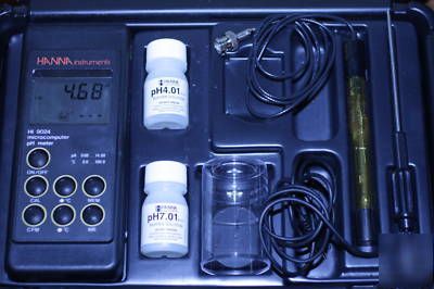 Hanna HI9024C temp ph h/h meter;micro/p;wp;atc;a/b 9024