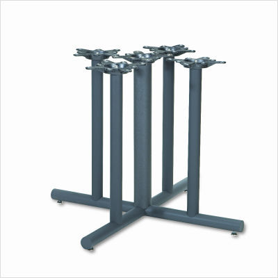 Hon five-column steel base, 36W x 27-7/8H, black