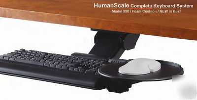 Humanscale complete ergo keyboard tray system 5G / 990