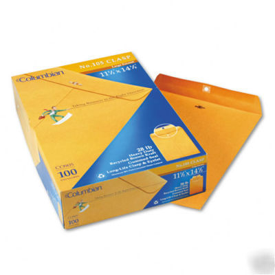 Kraft clasp envelopes 11-1/2