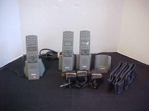 Lot of 3 dictaphone walkabout express model 2105