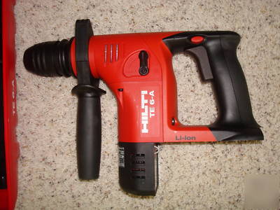 New hilti te 6-a 36V cordless rotary hammer drill ( )