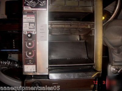 Toaster bagel bun convayer-toaster-208V apw-wyott nsf
