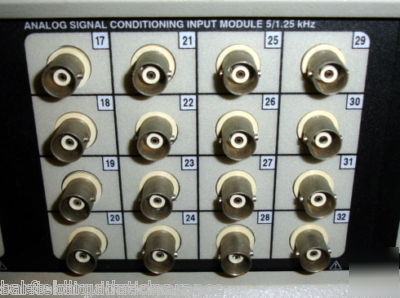 32 channel zonic system 7000 data acquisition system