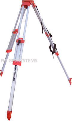 Aluminum survey contractor tripod for transit laser 