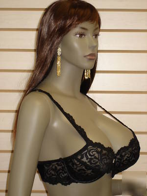 Brown black busty female mannequin sy-0102 / with wig