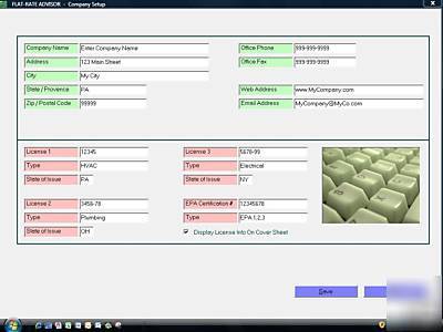 Flat rate pricing software hvac heating air electrical