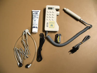 Huntleigh super dopplex 1 with 5 mhz probe & case