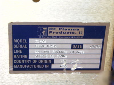 Rfpp RF5S rf generator rf 5S plasma advanced energy ae