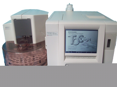 Shimadzu toc-vcsh toc analyzer with asi-vsa autosampler