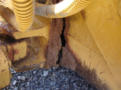 1997 caterpillar D4CXL series 3 dozer, 6 way blade