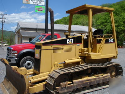 1997 caterpillar D4CXL series 3 dozer, 6 way blade