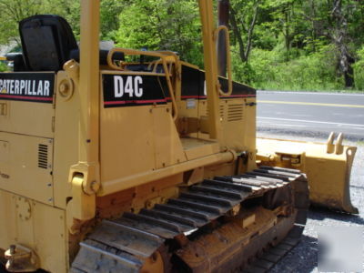 1997 caterpillar D4CXL series 3 dozer, 6 way blade