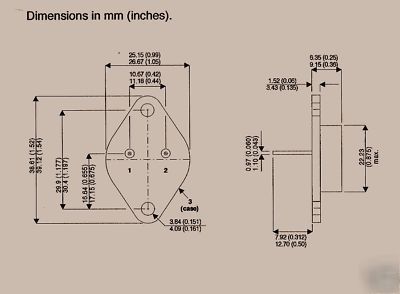 2N6308 npn power transistor