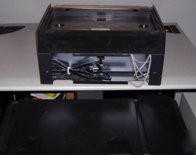 Apg S100 cash drawer + keys, peripheral organizer 