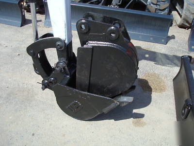 Bobcat 328 3 ton mini excavator with cab 2 buckets