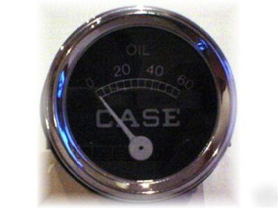 Case tractor part - v & s series oil pressure gauge 