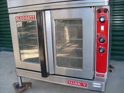 Convection oven blodgett mark v doublestack conv oven