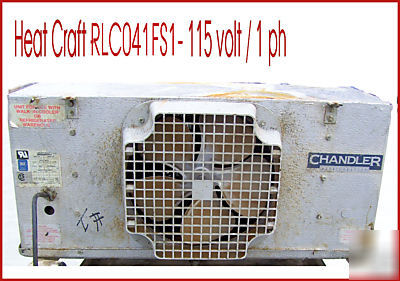 Evaporator 4,000 btu walk in cooler heatcraft chandler 