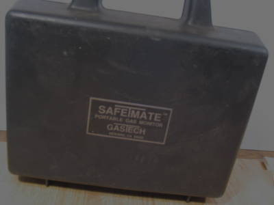 Gastech safe-t-mate type 300 safe air detector w/ alarm