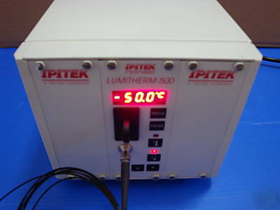 Ipitek lumitherm 500 temperature sensor w/ optic probe