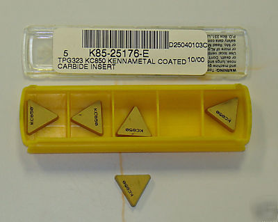 Kennametal tpg 323 tpgn 160312 carbide insert 5PC