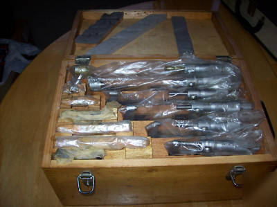 Micrometers 0-6INCH wooden box set