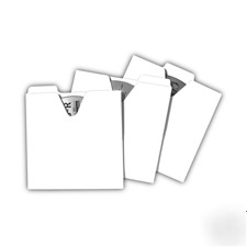 New 100 cd/dvd tabbed file folders ~ maximize storage 