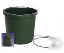 New heated flat back bucket for livestock horse cattle