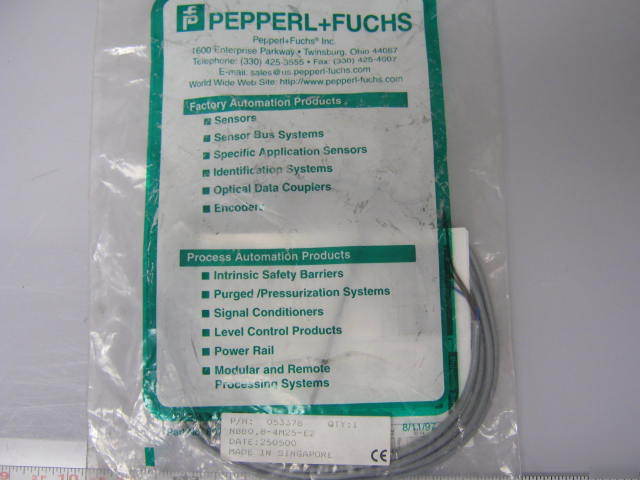 New pepperl+fuchs proximity sensor NBB0.8-3M25-E2