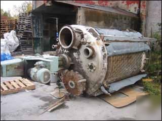 1000 gal reactor, 316 s/s