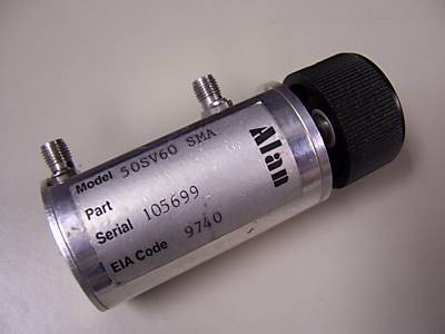 Alan 50SV60 sma miniature step attenuator