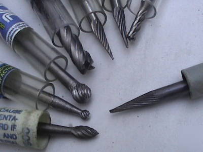 Carbide bits lot of 8PC. usa made qct,atrax,ultra tools