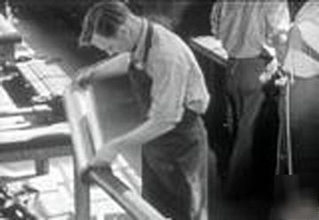 Career as sheet metal worker & guidance films 1940-60S