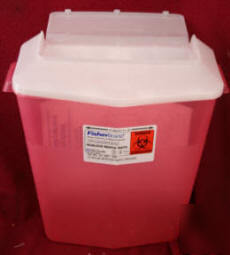 Fisherbrand* sharps-a-gator point-of-use sharps contai
